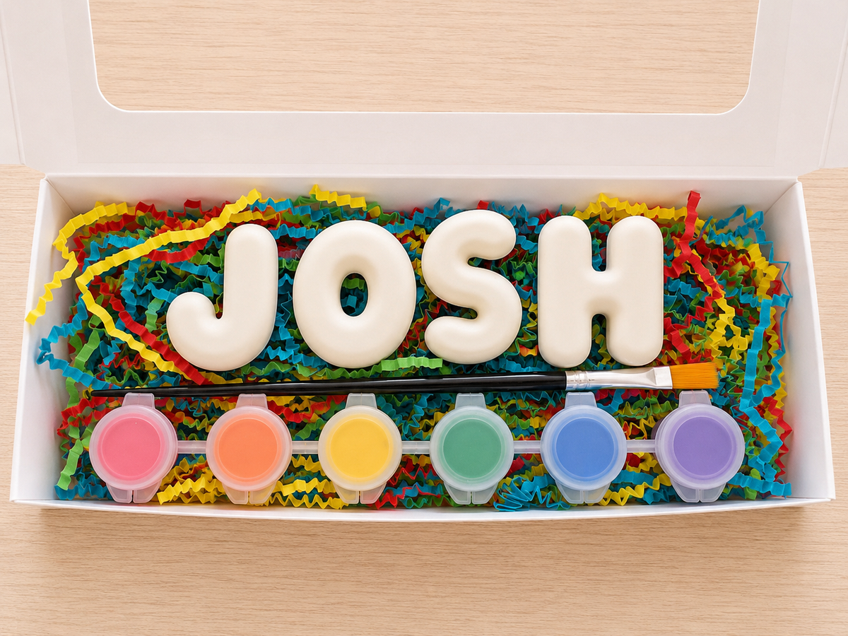 Personalized Name Plaster Painting Kit!