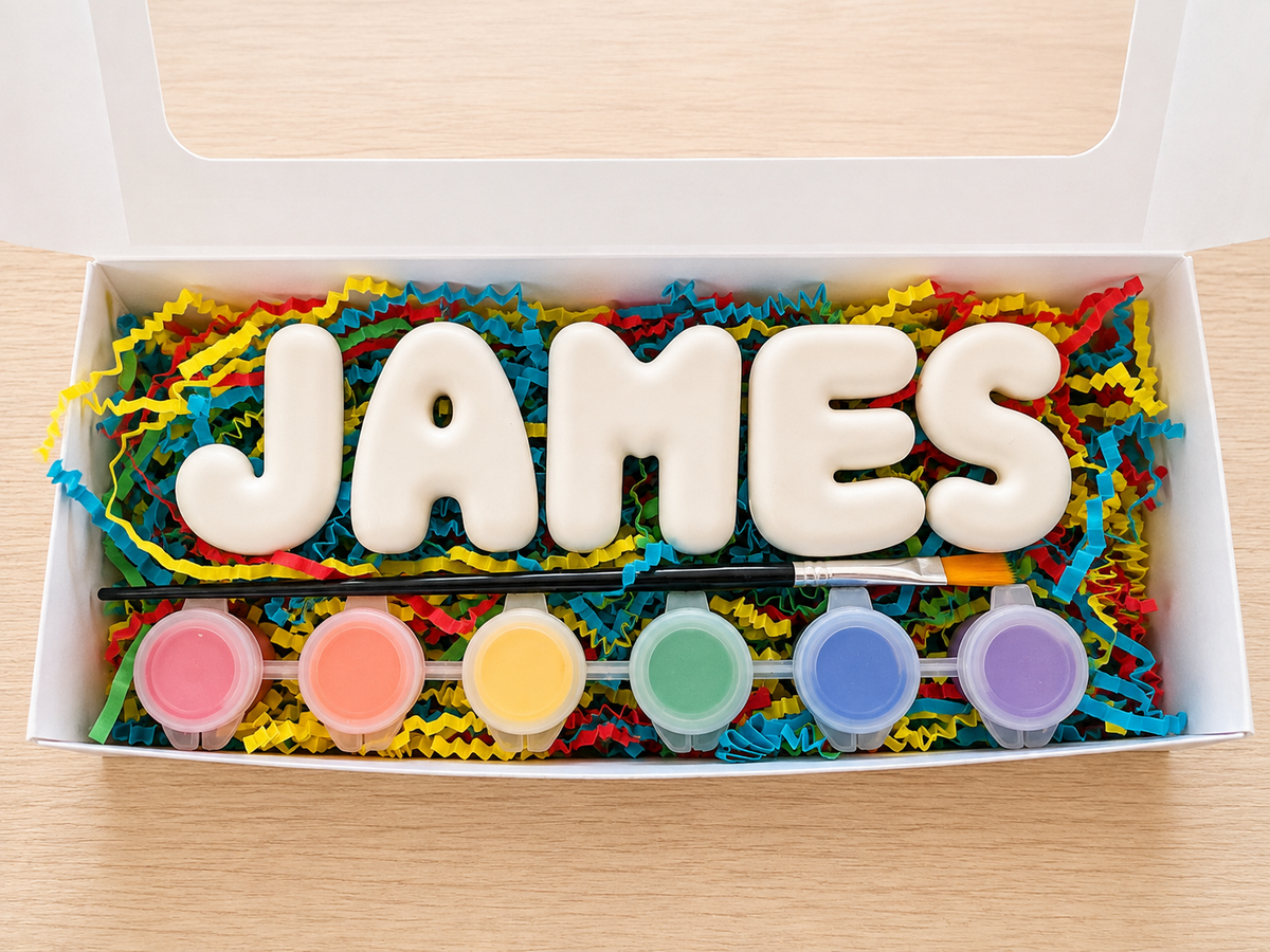 Personalized Name Plaster Painting Kit!